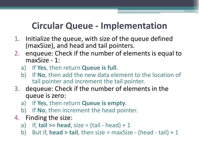 Queue Data Structure | PPTX