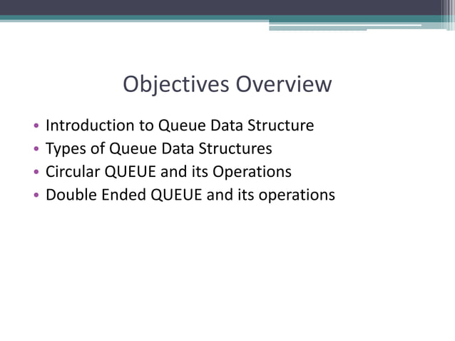 Queue Data Structure | PPTX image.