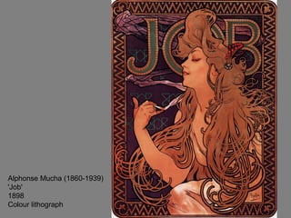 Alphonse Mucha (1860-1939)
'Job'
1898
Colour lithograph
 