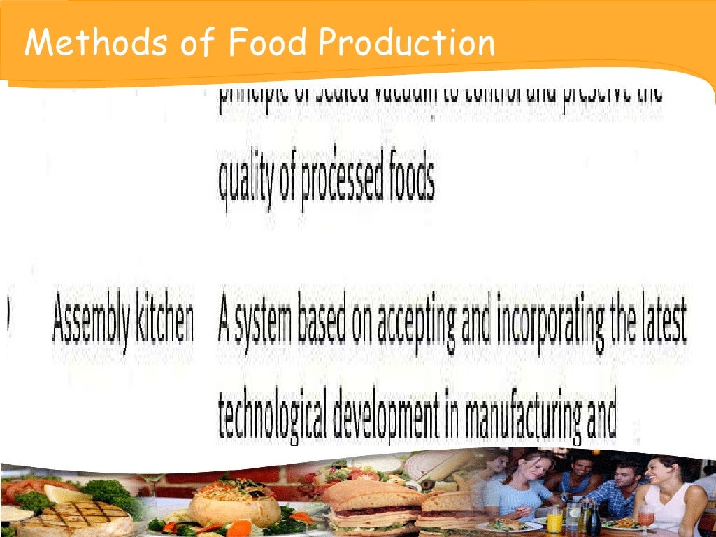 Week 10 Food And Beverage Production Methods 2 2552