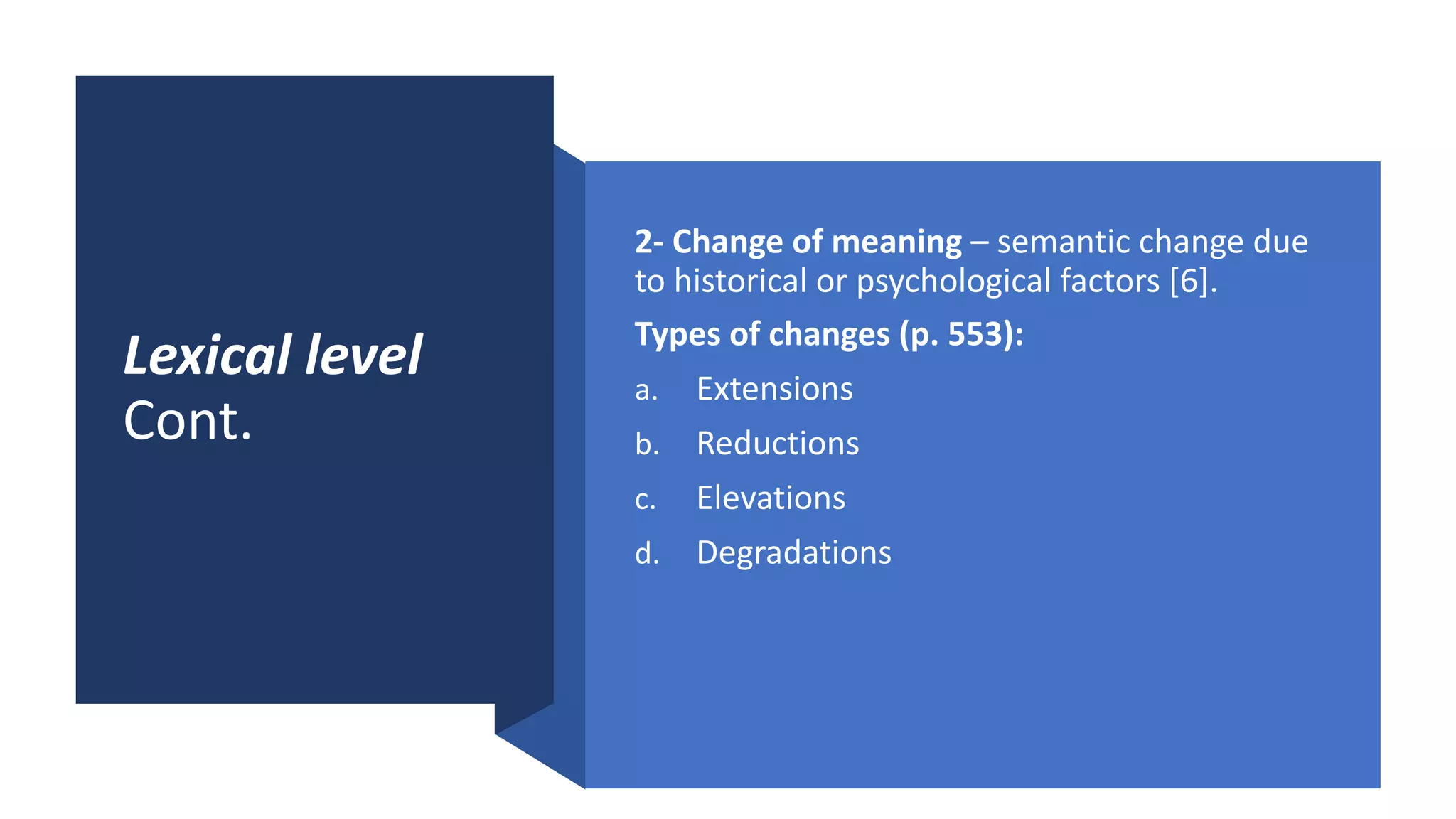 Week 10 lin321 types of language change | PDF