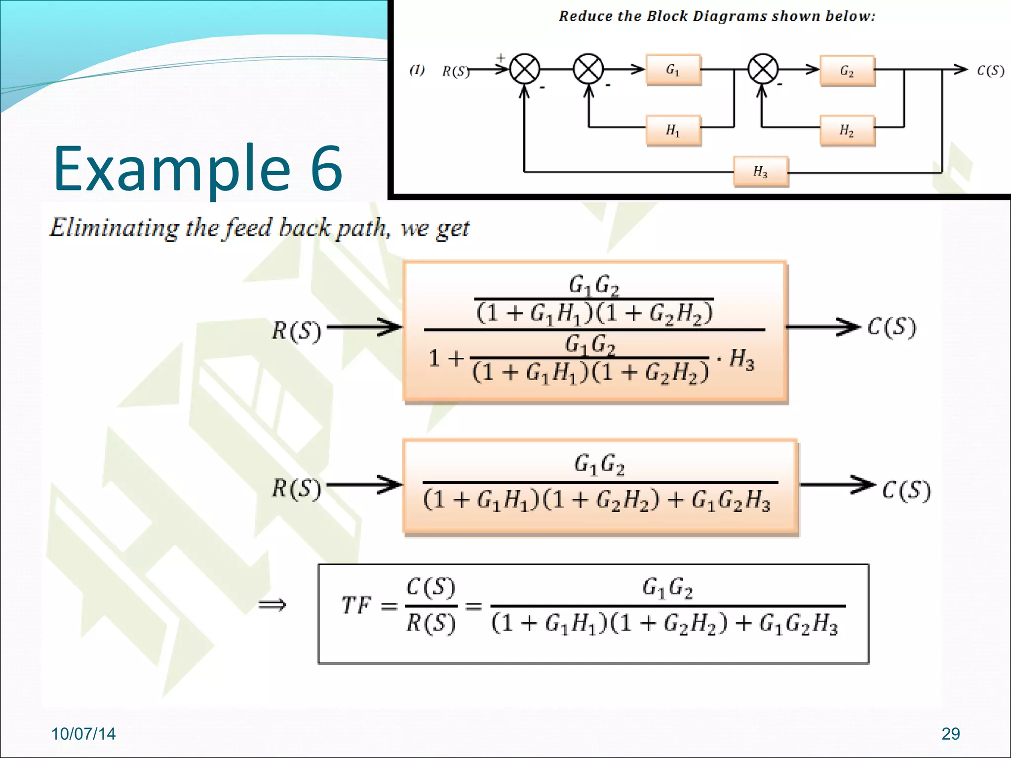 Example 6 
10/07/14 29 
 