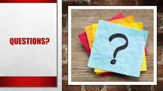 QUESTIONS?
 