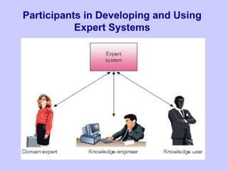 Participants in Developing and Using
Expert Systems
 
