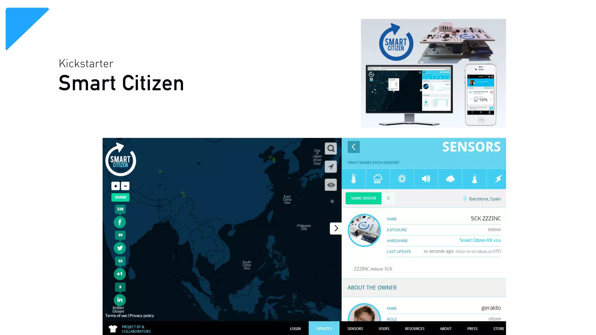 Kickstarter

Smart Citizen

 