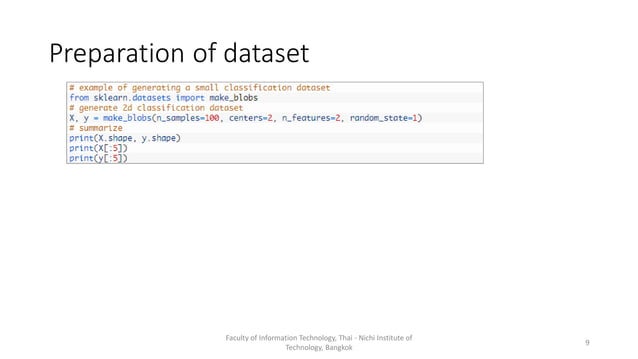 Week 11: Programming for Data Analysis | PPT