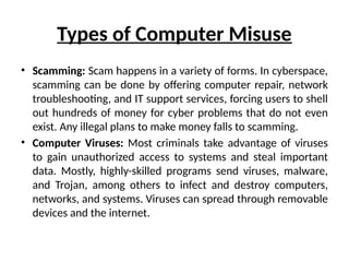Week 11- 2 computer misuse slides .pptx