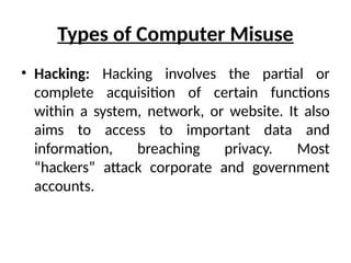 Week 11- 2 computer misuse slides .pptx
