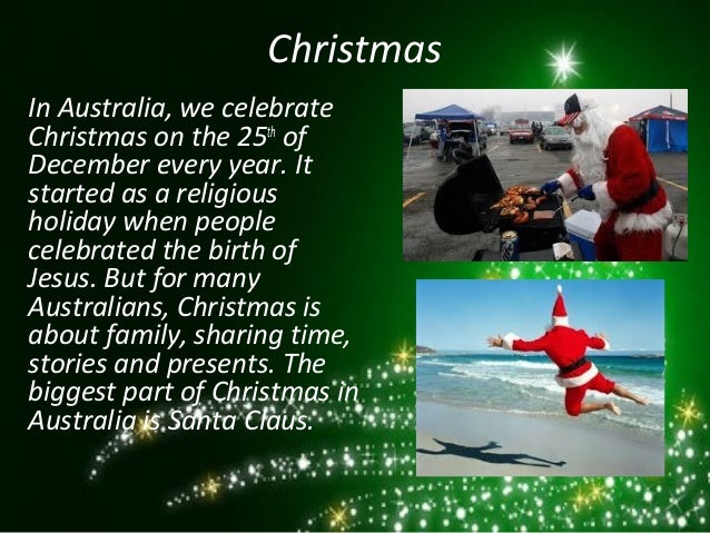 Week 11 christmas in australia a