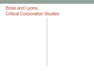 Is a sinister network of interlocked firms dominating the world economy, using its political power to oppress? 