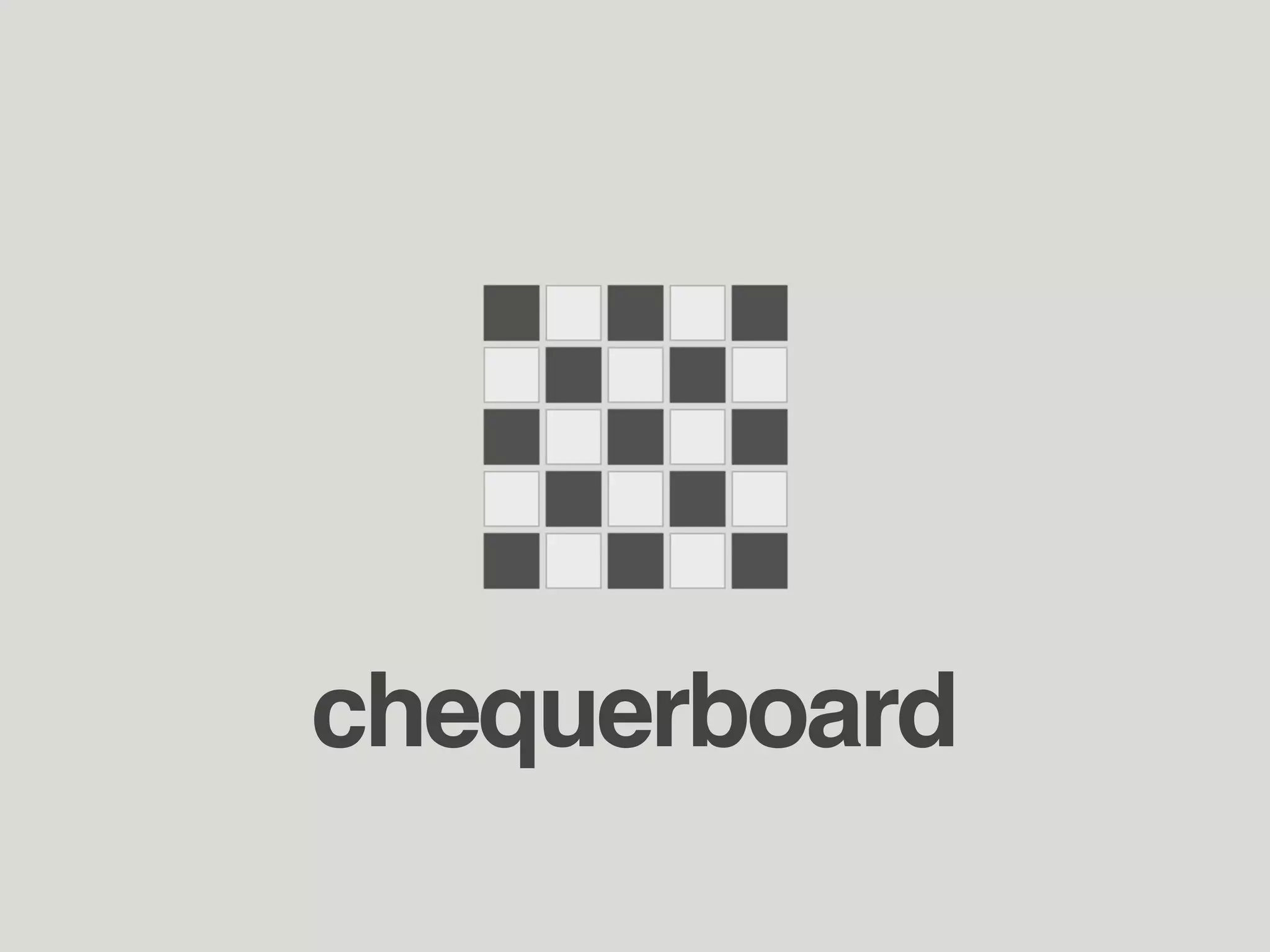 chequerboard
 