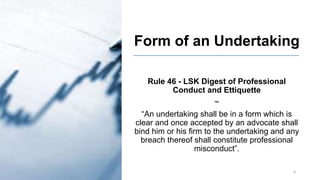 Week 11 - Professional Undertakings.pptx