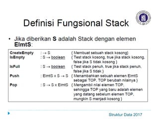 Struktur Data 2017
 