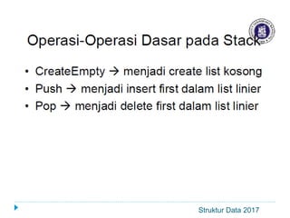 Struktur Data 2017
 