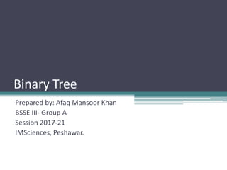 Binary tree | PPT