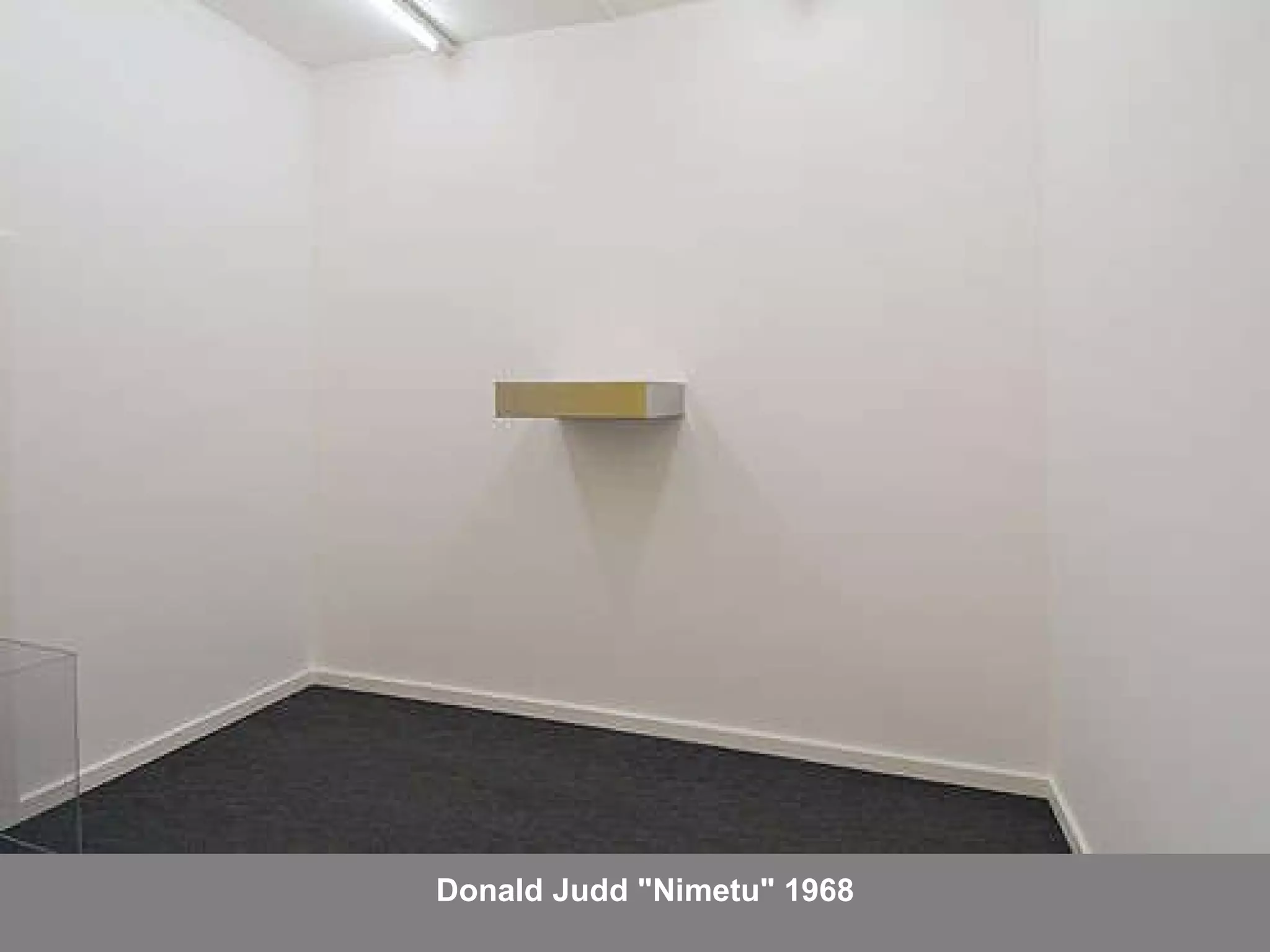 Donald Judd "Nimetu" 1968 