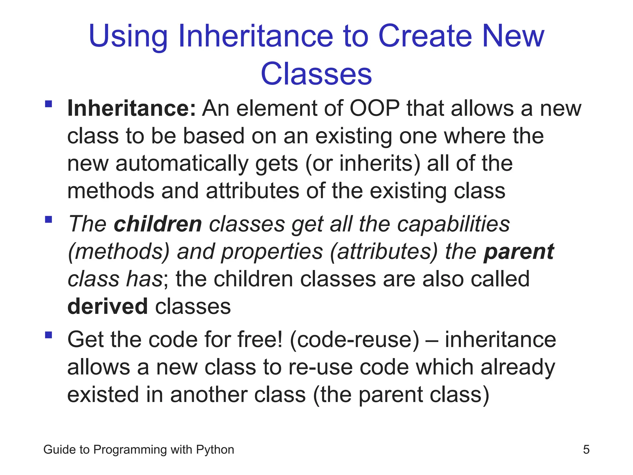 inheritance in python with full detail.ppt