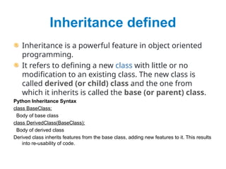 inheritance in python with full detail.ppt