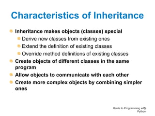inheritance in python with full detail.ppt