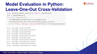Week 11 Model Evalaution Model Evaluation | PPTX