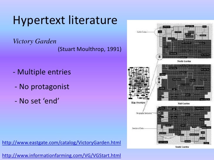 Hypertext,literature and reading