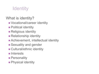 Week 11 Self, Identity, & Personality | PPTX