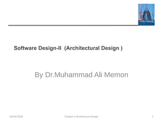 Comprehensive Guide to Software Architectural Design and Patterns | PPTX