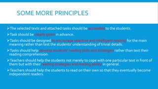 Selective Reader Comprehensive Approaches to Teaching English Reading Skills | PDF
