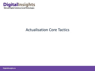 Actualisation Core Tactics
 