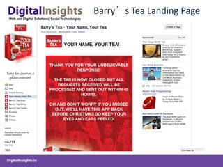 Barry’s Tea Landing Page
 