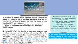 Sincere Rasul Week 12- The Prophet Muhammad (ﷺ) as Counsellor.pptx