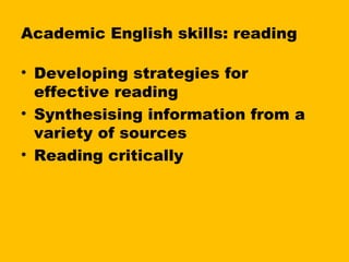 Week 1 2011 Introduction To Academic Literacy Ppt
