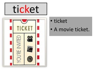 ticketticketA movie ticket.