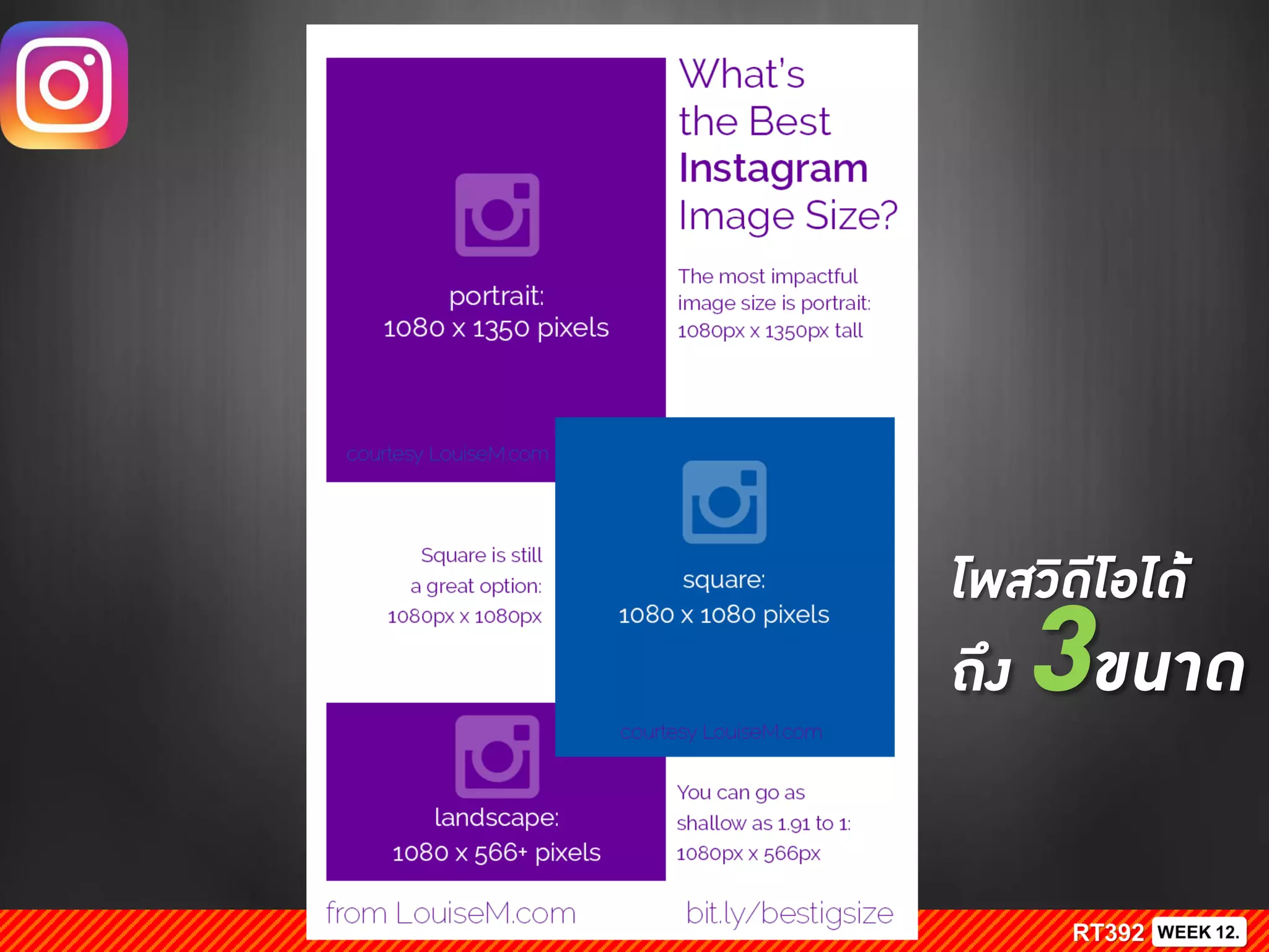 โพสวิดีโอได้
ถึง 3ขนาด
 