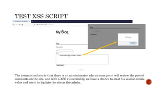 Cross-site scripting (XSS) | PPT