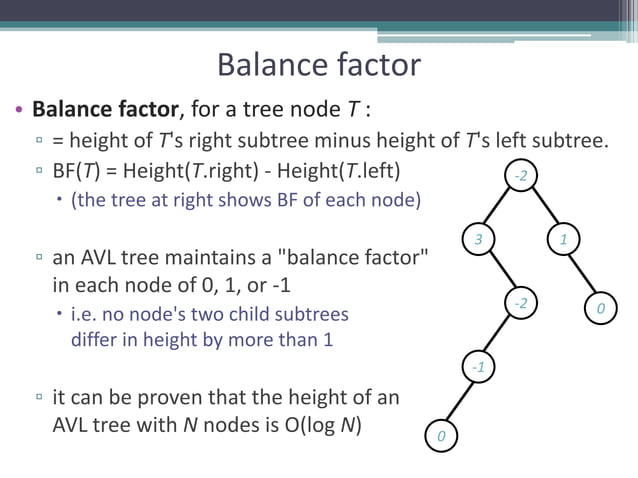 AVL Tree Data Structure | PPTX