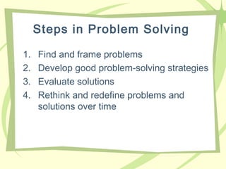 Week 13 Problem Solving | PPT