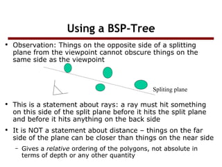 visible surface detection | PPT
