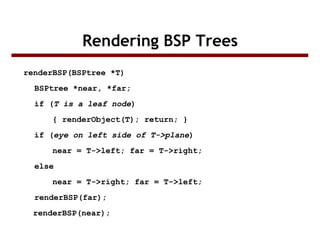 visible surface detection | PPT