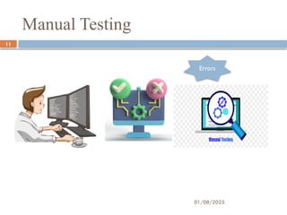 01/08/2025
11
Manual Testing
Errors
 