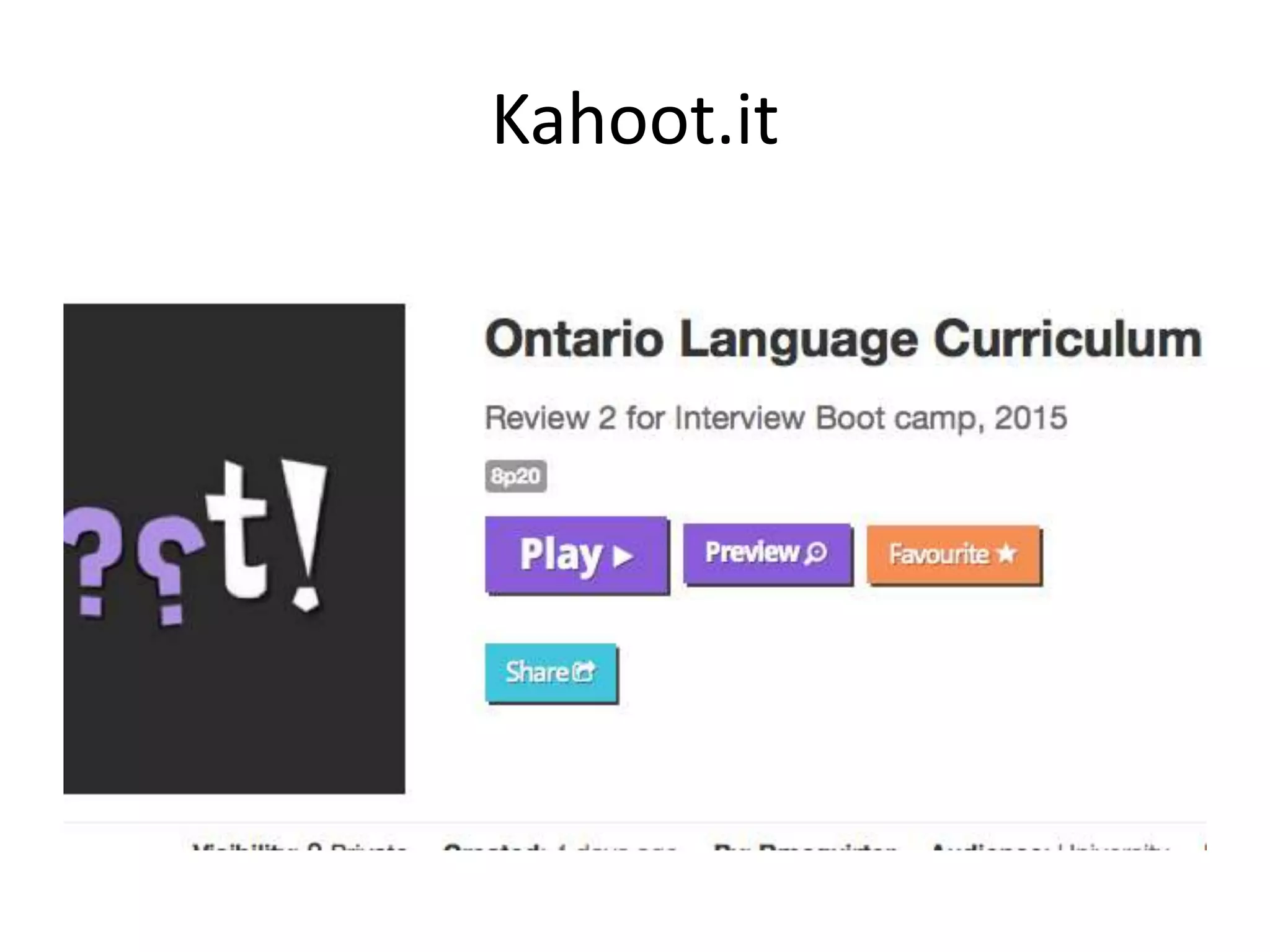 Kahoot.it
