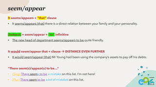 Is Appearing Mastering the Passive Voice and Distancing Techniques in Advanced ...