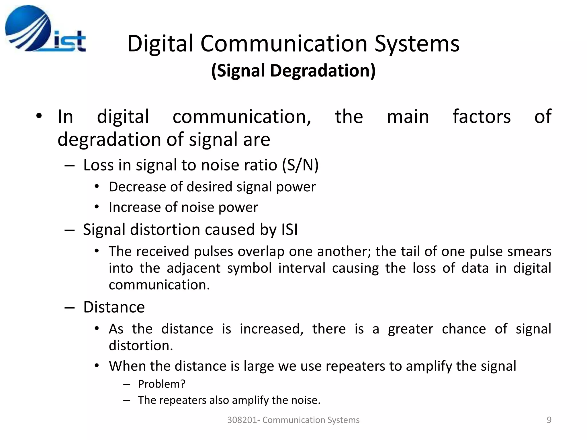 Communication Systems_B.P. Lathi and Zhi Ding (Lecture No 40-42) | PPTX