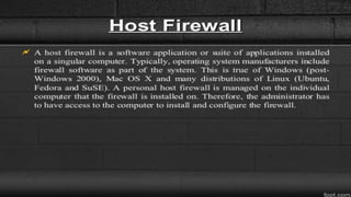 Information Security (Firewall)