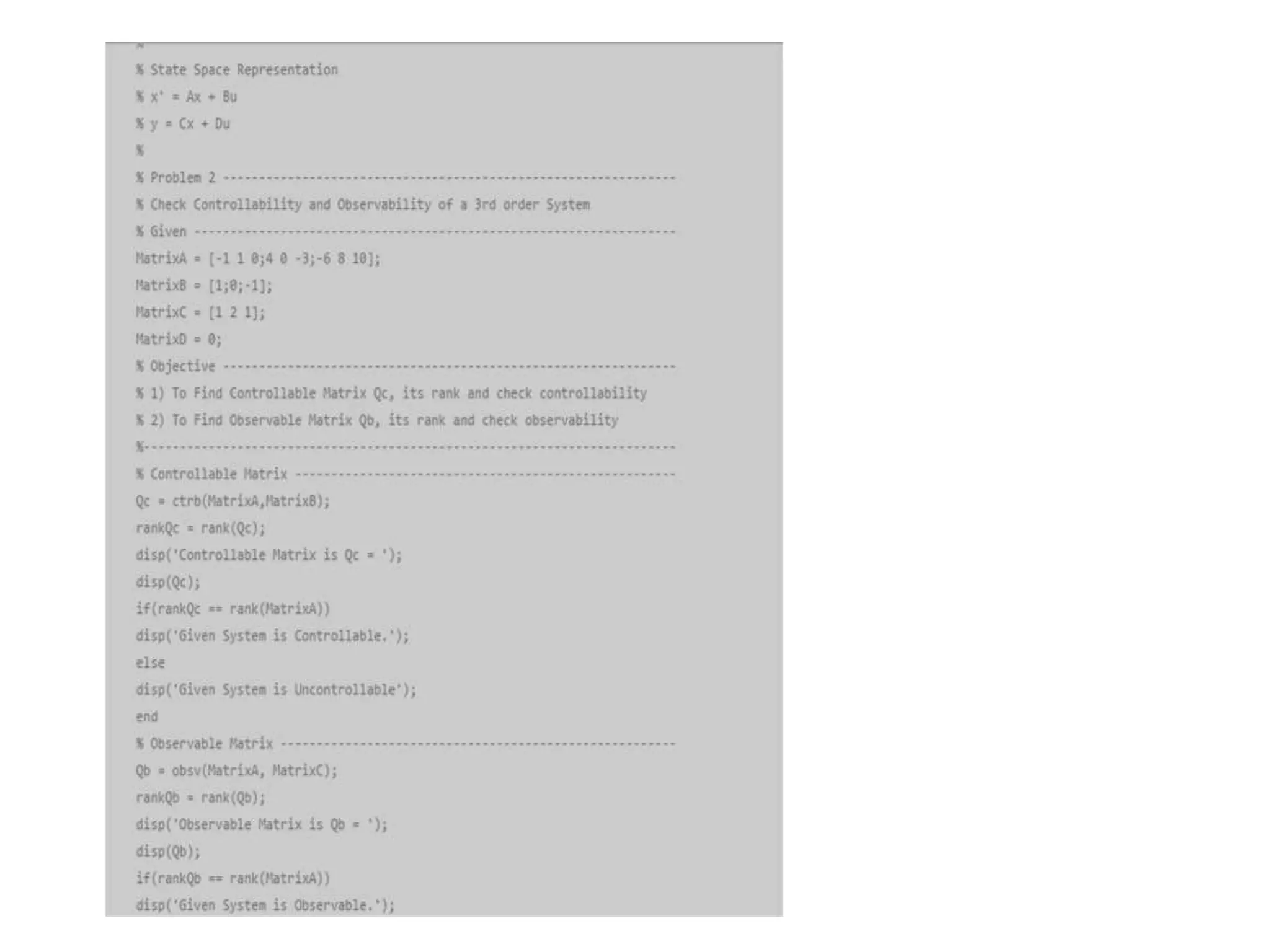 Week 16 controllability and observability june 1 final