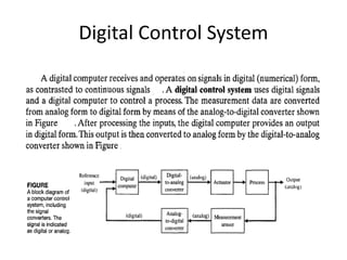 Week 17 digital control sytem | PPTX