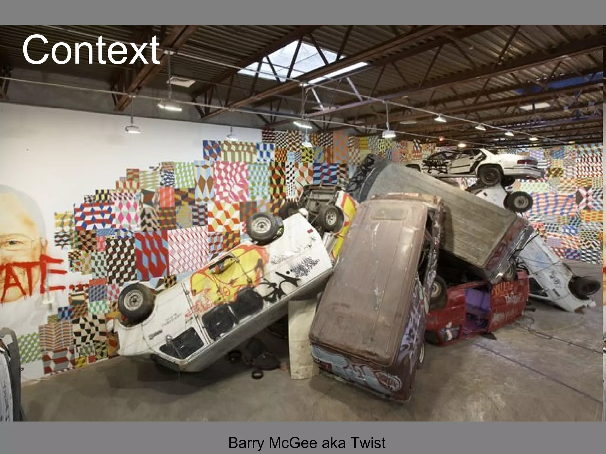 Barry McGee aka Twist Context 