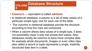 Week 1 Before the Advent of Database Systems & Fundamental Concepts | PPT