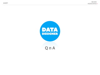 Q n A
week1
 