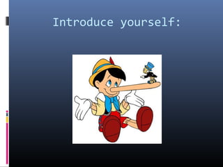 Your “Selfie” Speech 
Interview* 
*See Interview Handout 
 